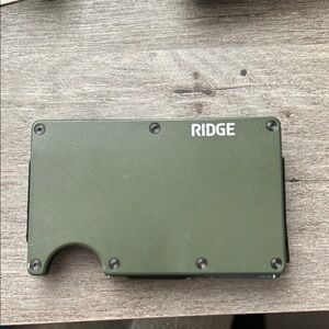 Ridge Olive Green Wallet